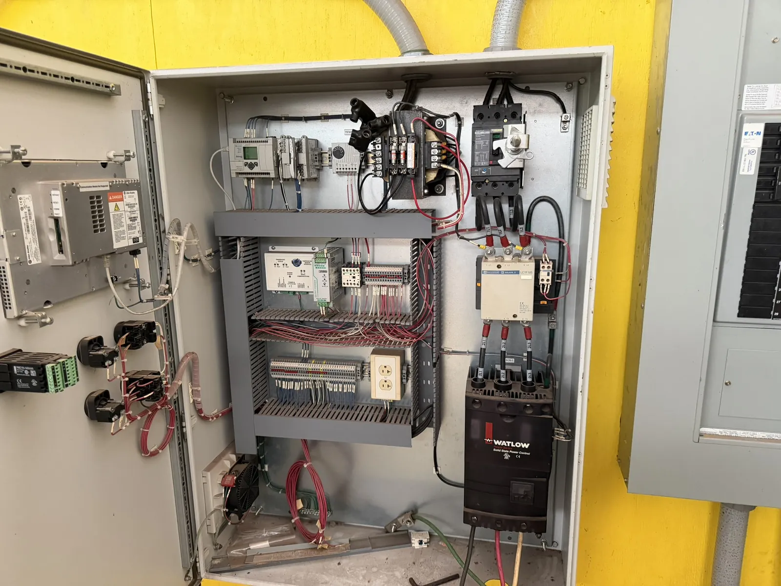 Heater control panel repair and a new generator controller